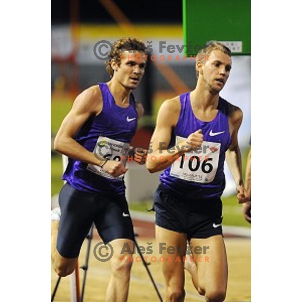 Zan Rudolf of Slovenia competes at Grand Prix Athletics in Velenje, Slovenia on 1 st of July, 2015