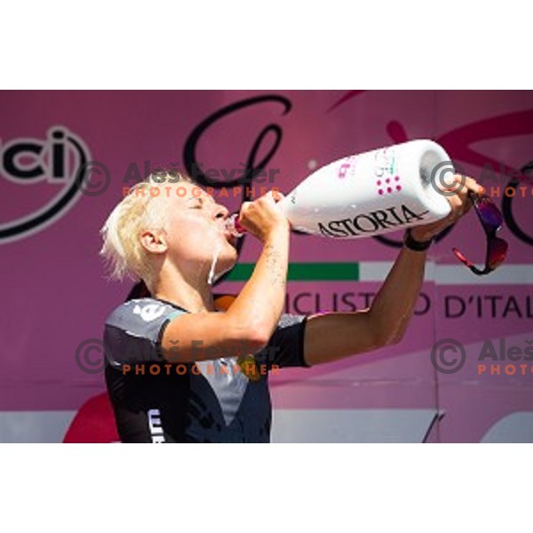 Barbra Gaurischi of team Velocio-SRAM in action during 1st Stage of 26. Giro Rosa from Kamnik to Ljubljana, Slovenia, on July 4th, 2015.
