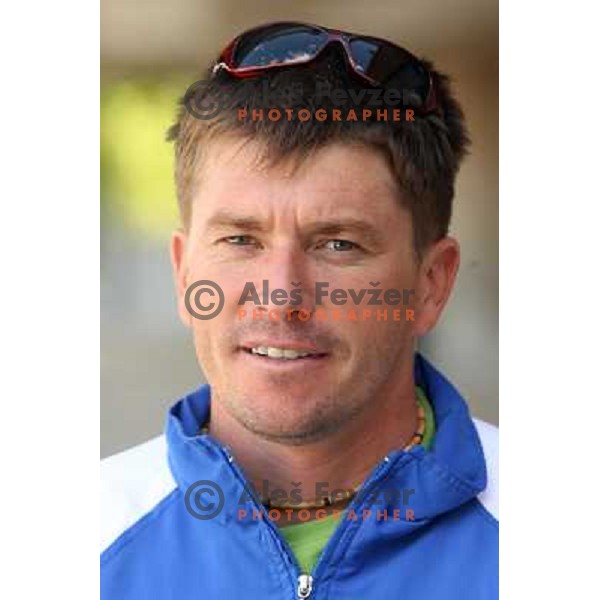 Simon Hocevar,member of Slovenia National kayak&Canoe team for World Championships in Brasil at press conference in Ljubljana.Photo by Ales Fevzer 
