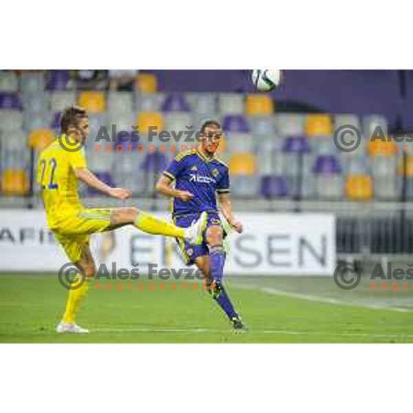 Mitja Viler in action during football match NK Maribor - FC Astana, Champions league qualification, 14.7.2015, Maribor, Ljudski Vrt