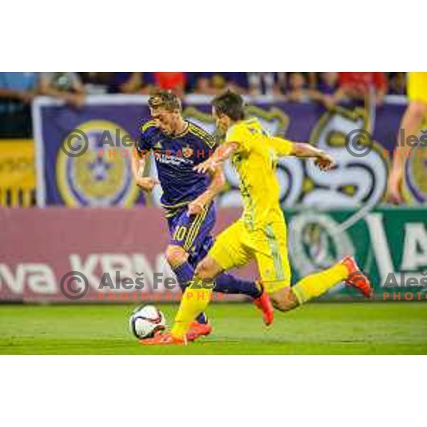 Agim Ibraimi in action during football match NK Maribor - FC Astana, Champions league qualification, 14.7.2015, Maribor, Ljudski Vrt