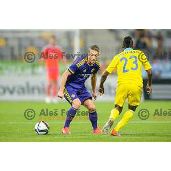 Agim Ibraimi in action during football match NK Maribor - FC Astana, Champions league qualification, 14.7.2015, Maribor, Ljudski Vrt