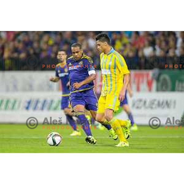 Marcos Tavares in action during football match NK Maribor - FC Astana, Champions league qualification, 14.7.2015, Maribor, Ljudski Vrt