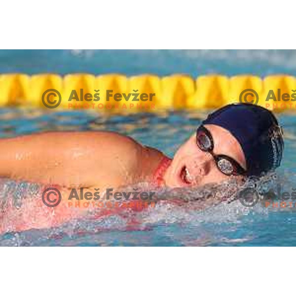 Katrin Kristan during International Swimming meeting Telekom Slovenije 2015 in Radovljica on July 18, 2015
