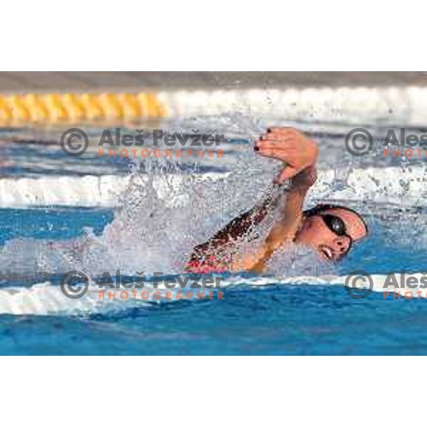 Tjasa Oder during International Swimming meeting Telekom Slovenije 2015 in Radovljica on July 18, 2015