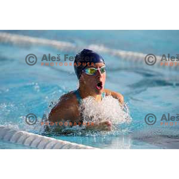 Tara Volk during International Swimming meeting Telekom Slovenije 2015 in Radovljica on July 18, 2015