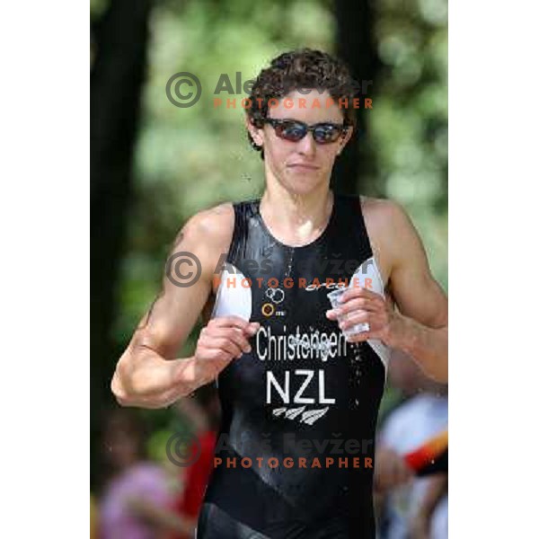 Christiansen (NZL) 2.mesto olympic triatlon Bled 2007 