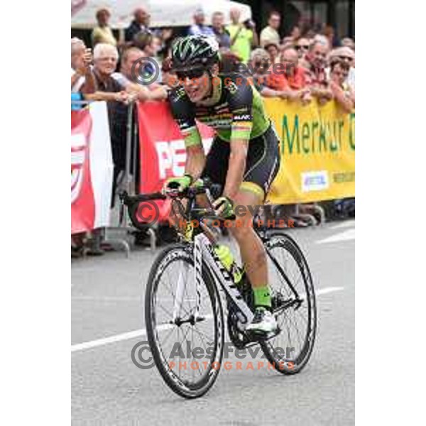 Gasper Katrasnik of Sava Kranj at Cycling Grand Prix Memorial Filip Majcen in Kranj, Slovenia on August 2, 2015