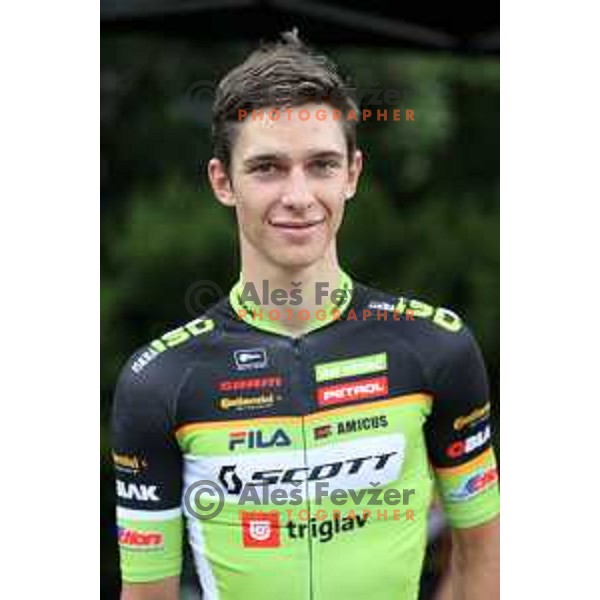 Gasper Katrasnik of Sava Kranj at Cycling Grand Prix Memorial Filip Majcen in Kranj, Slovenia on August 2, 2015