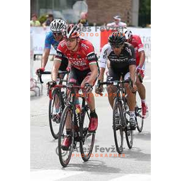 Peter Kusztor of Amplatz BMC , winner of Cycling Grand Prix Memorial Filip Majcen in Kranj, Slovenia on August 2, 2015