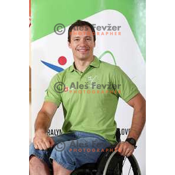Primoz Jeralic during Presentation of Special Olympics Team Slovenia for the World Games, Los Angeles 2015 in hotel Piramida, Maribor on July 15, 2015