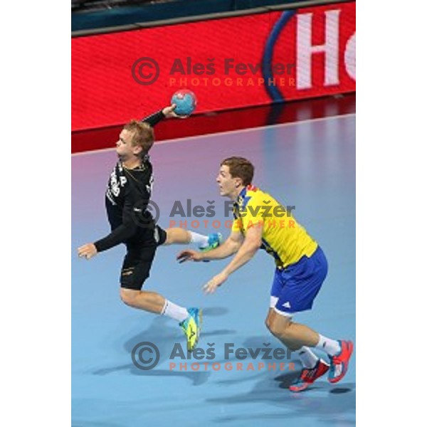 action during Slovenian Super Cup handball match between Celje Pivovarna Lasko and Gorenje Velenje at SRC Marina, Portoroz on August 29, 2015