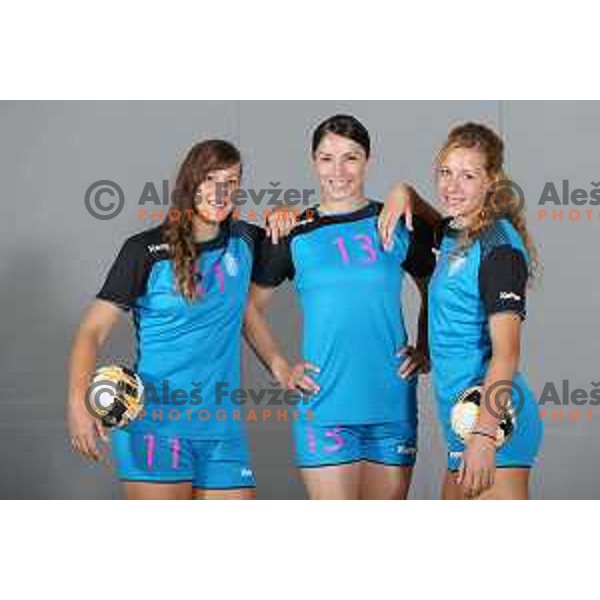 RK Krim Mercator at team shooting for 2015/2016 handball season, Ljubljana, Slovenia, september 2015