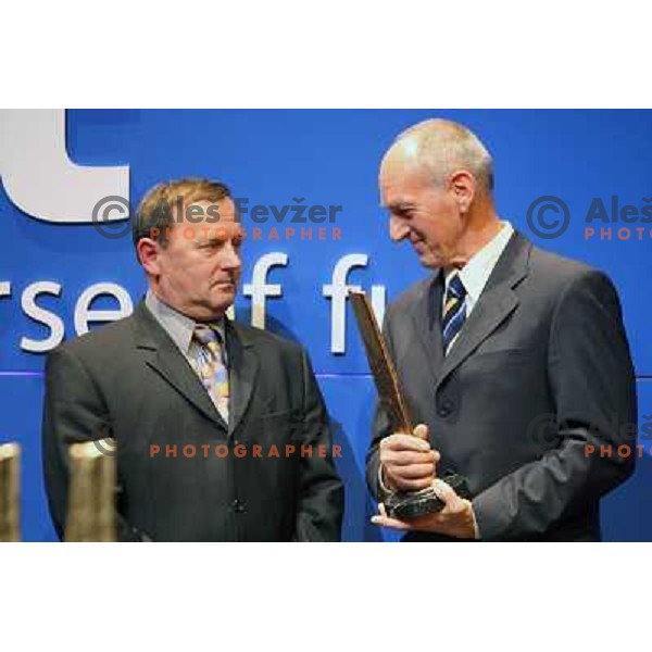 Sportsman of Slovenia 2005 prize giving ceremony in Cankarjev Dom, Ljubljana on December 22, 2005