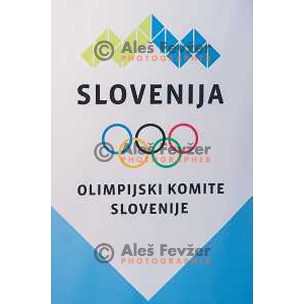 during press conference of Olympic Committee of Slovenia, Kristalna palaca, Ljubljana, Slovenia, September 10th, 2015.