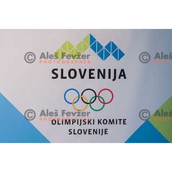 during press conference of Olympic Committee of Slovenia, Kristalna palaca, Ljubljana, Slovenia, September 10th, 2015.