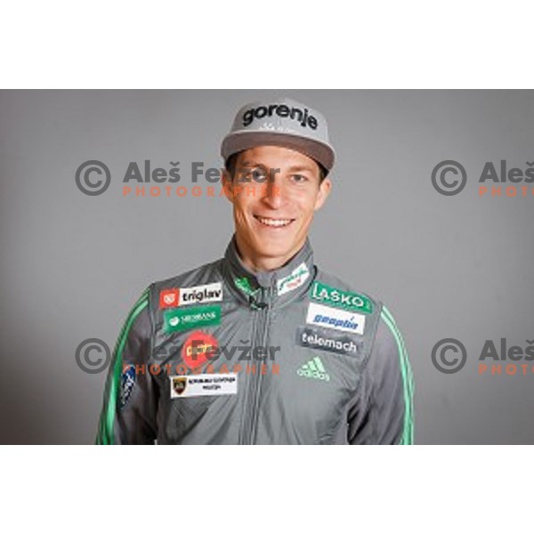 Jurij Tepes during media day of Ski Association Slovenia for season 2015-16, Sora pri Medvodah on October 6, 2015