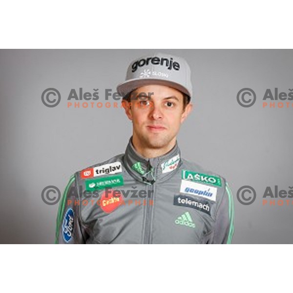 Tomaz Naglic during media day of Ski Association Slovenia for season 2015-16, Sora pri Medvodah on October 6, 2015