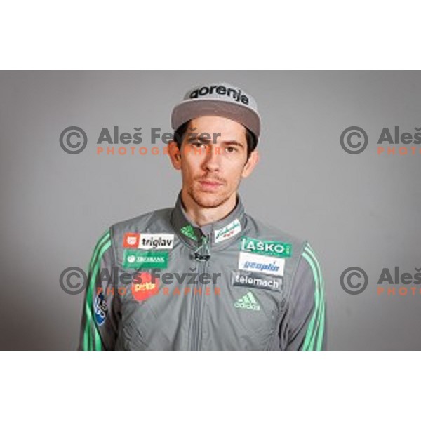 Jure Sinkovec during media day of Ski Association Slovenia for season 2015-16, Sora pri Medvodah on October 6, 2015