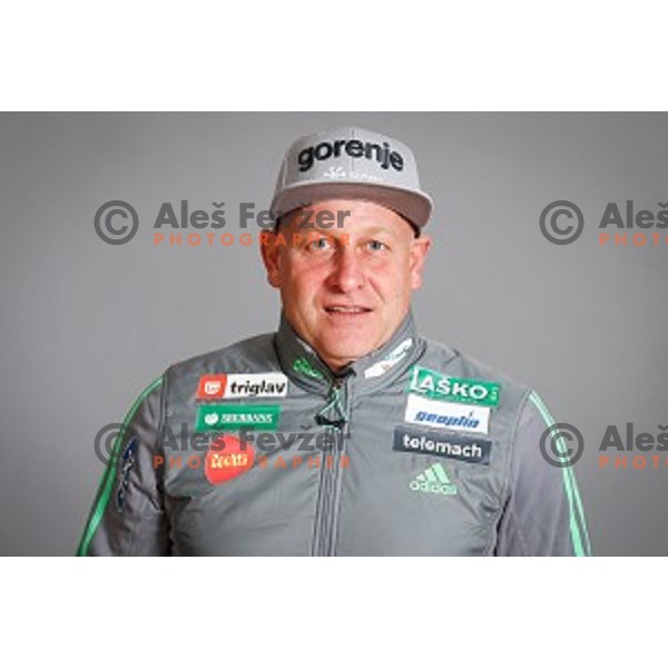 Goran Janus during media day of Ski Association Slovenia for season 2015-16, Sora pri Medvodah on October 6, 2015