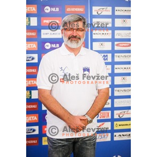 Roman Jakic at Media day of Ski Association Slovenia for season 2015-16, Sora pri Medvodah on October 6, 2015