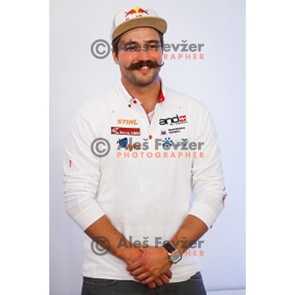 Filip Flisar at Media day of Ski Association Slovenia for season 2015-16, Sora pri Medvodah on October 6, 2015