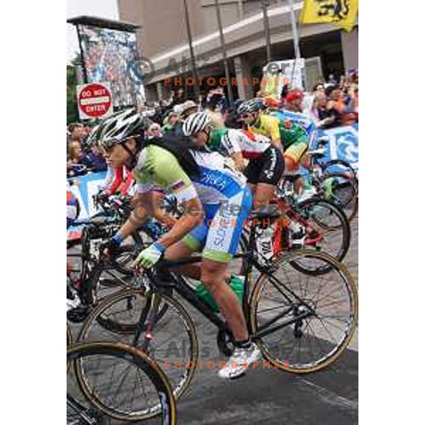 Ursa Pintar at World Cycling Championships in Richmond, Virginia, USA on September 27, 2015