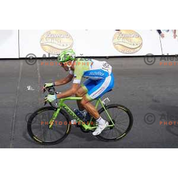 Kristijan Koren at World Cycling Championships in Richmond, Virginia, USA on September 27, 2015