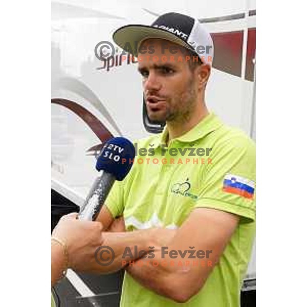 Luka Mezgec at World Cycling Championships in Richmond, Virginia, USA on September 27, 2015