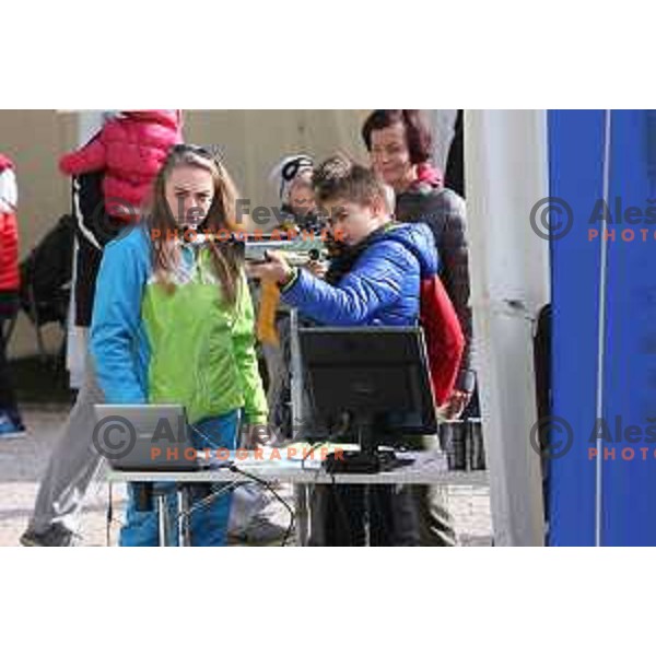 Olympic Festival with Slovenian Olympic Committee at Congress Square in Ljubljana, Slovenia on October 18, 2015