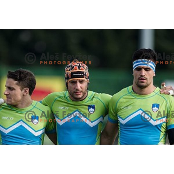 in action during rugby match Slovenia - Denmark , European Nations cup , Division 2C, ZAK, Ljubljana, Slovenia , 14.11.2015
