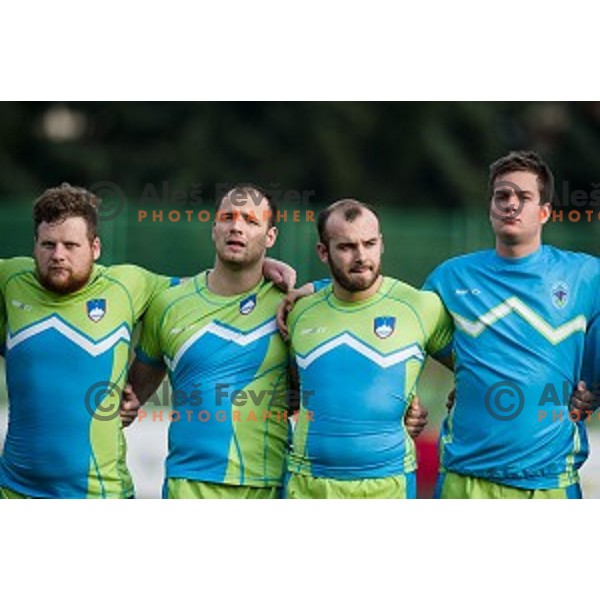 in action during rugby match Slovenia - Denmark , European Nations cup , Division 2C, ZAK, Ljubljana, Slovenia , 14.11.2015