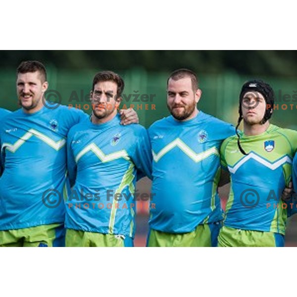 in action during rugby match Slovenia - Denmark , European Nations cup , Division 2C, ZAK, Ljubljana, Slovenia , 14.11.2015