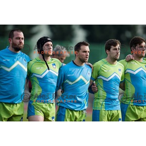 in action during rugby match Slovenia - Denmark , European Nations cup , Division 2C, ZAK, Ljubljana, Slovenia , 14.11.2015