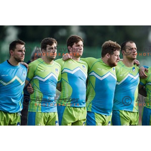 in action during rugby match Slovenia - Denmark , European Nations cup , Division 2C, ZAK, Ljubljana, Slovenia , 14.11.2015