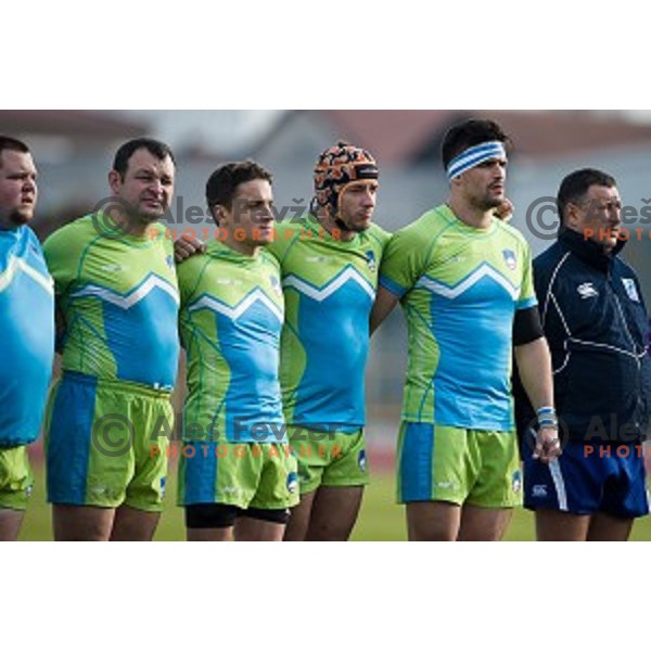 in action during rugby match Slovenia - Denmark , European Nations cup , Division 2C, ZAK, Ljubljana, Slovenia , 14.11.2015