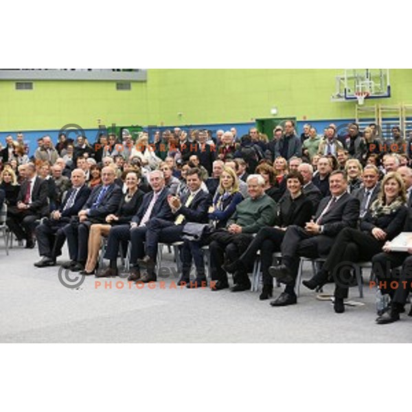 Grand Opening of Ljubljana Gymnastic Centre in Ljubljana, Slovenia on November 27, 2015
