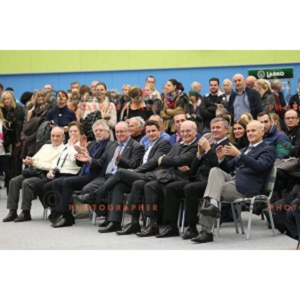 Grand Opening of Ljubljana Gymnastic Centre in Ljubljana, Slovenia on November 27, 2015