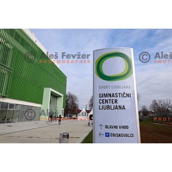 Grand Opening of Ljubljana Gymnastic Centre in Ljubljana, Slovenia on November 27, 2015