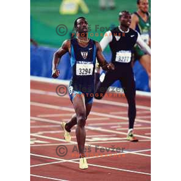 Michael Johnson (USA) at Sydney 2000 Olympic games, Australia