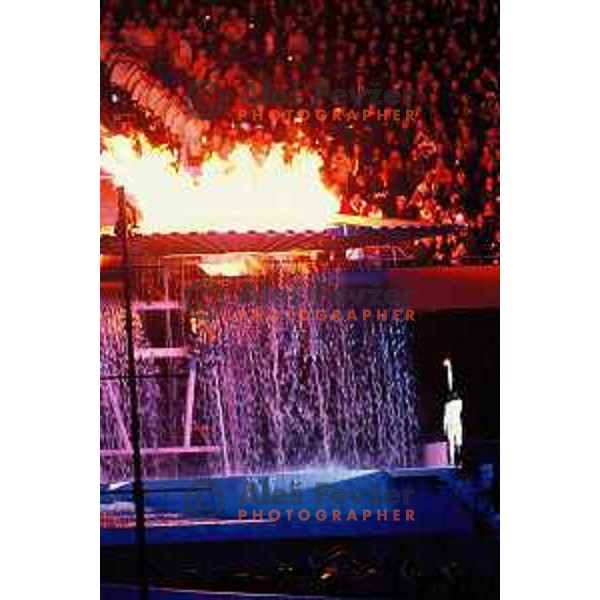 Michael Johnson (USA) at Sydney 2000 Olympic games, Australia