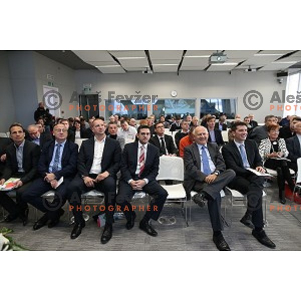 General Assembly of Olympic Committee of Slovenia in Congress Hall of BTC City, Ljubljana, Slovenia on December 16, 2015