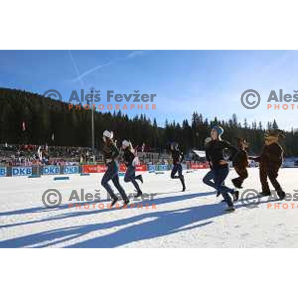 BMW IBU World Cup Biathlon Women 7.5km Sprint at Pokljuka, Slovenia on December 18, 2015