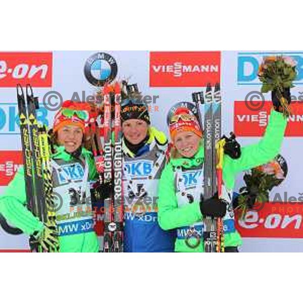 BMW IBU World Cup Biathlon Women 7.5km Sprint at Pokljuka, Slovenia on December 18, 2015