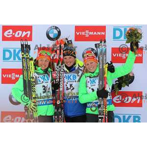 BMW IBU World Cup Biathlon Women 7.5km Sprint at Pokljuka, Slovenia on December 18, 2015