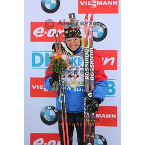 BMW IBU World Cup Biathlon Women 7.5km Sprint at Pokljuka, Slovenia on December 18, 2015