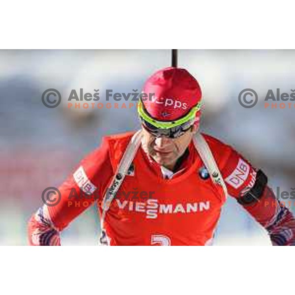BMW IBU World Cup Biathlon Men Pursuit 12.5km at Pokljuka, Slovenia on December 19, 2015