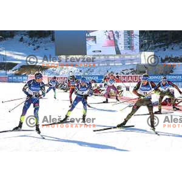 BMW IBU World Cup Biathlon Men Mass Start 15km at Pokljuka, Slovenia on December 20, 2015