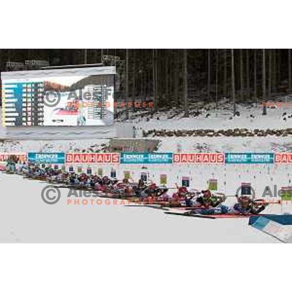 BMW IBU World Cup Biathlon Women Mass Start 12.5km at Pokljuka, Slovenia on December 20, 2015