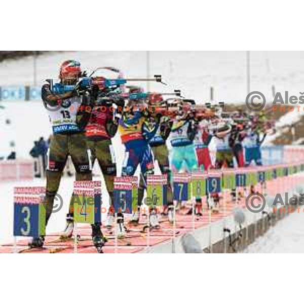 BMW IBU World Cup Biathlon Women Mass Start 12.5km at Pokljuka, Slovenia on December 20, 2015